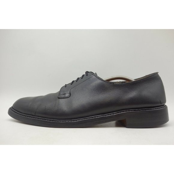 Keith Highlanders Black Leather Lace Up Oxfords Shoes Men's 12 C - Picture 5 of 12